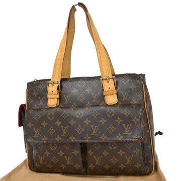 Louis Vuitton Multipli Cité  Canvas Shoulder Bag ()