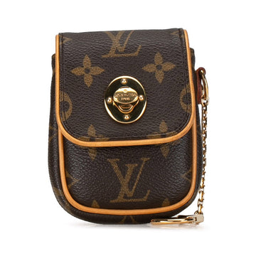 Louis Vuitton Monogram Poschet M60020 Brown PVC Leather  Louis Vuitton