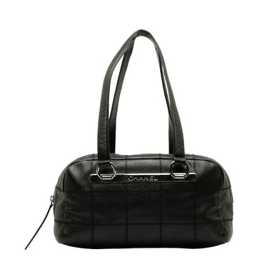 CHANEL CHANEL BOSTON BACKSHOP BLACK LADY SHOPPING SHOPPING SHOP
