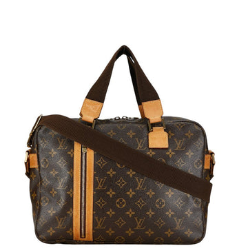 Louis Vuitton Monogram Soccer Boss F Handbag M40043 Brown PVC Leather  Louis Vuitton
