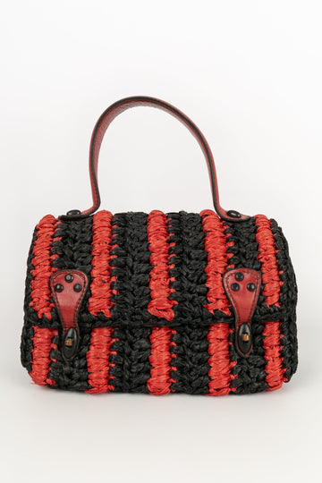 Sac en raphia Carel