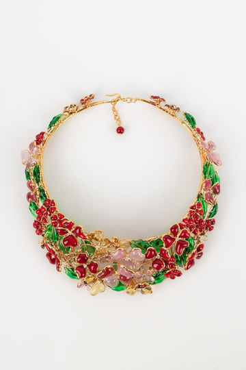 Collier fleurs Augustine