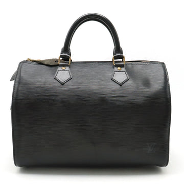 Louis Vuitton Louis Vuitton Epic Speed 30 Bag Mini Boston Bag Black Black Black Gold  M59022