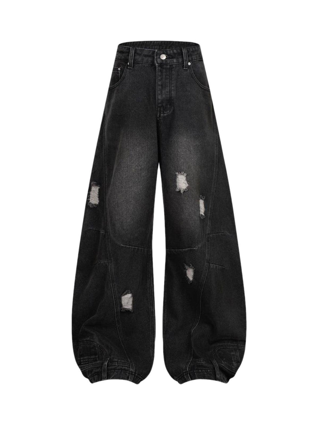 Makersluxe Washed Distressed jeans