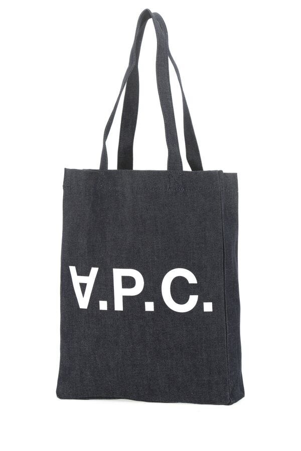 A.P.C. Man Denim Shoulder Bag