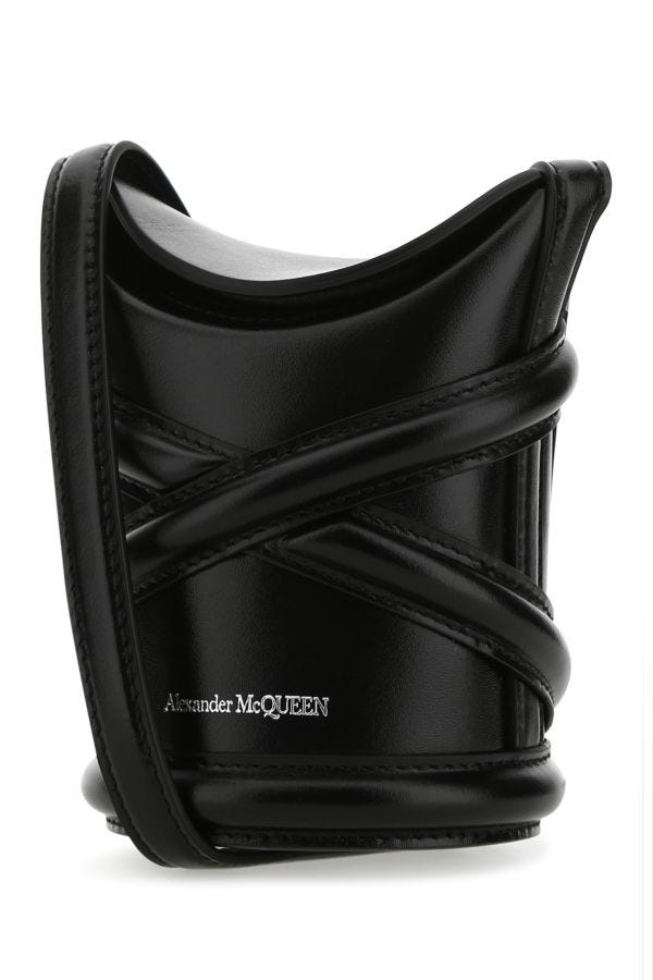 Alexander Mcqueen Women Micro The Curve Bag
