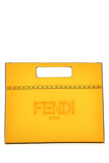 FENDI Mini Leather Handbag - 24 cm x 19 cm x 5 cm