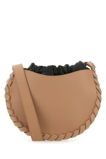 Chloe Woman Biscuit Leather Small Mate Crossbody Bag