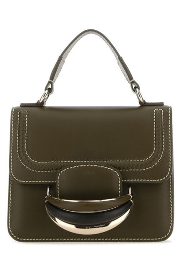 Chloe Woman Mud Leather Small Kattie Handbag