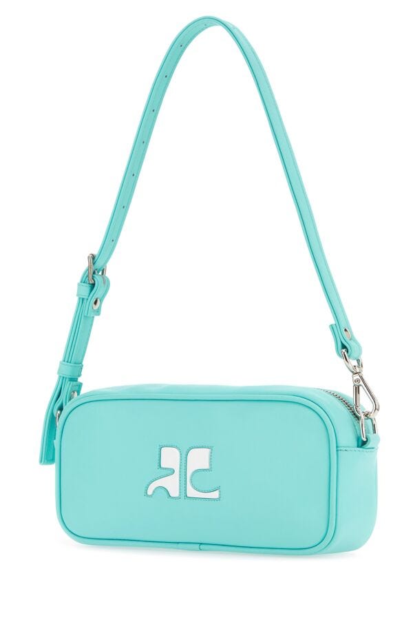 Courreges Woman Tiffany Leather Shoulder Bag