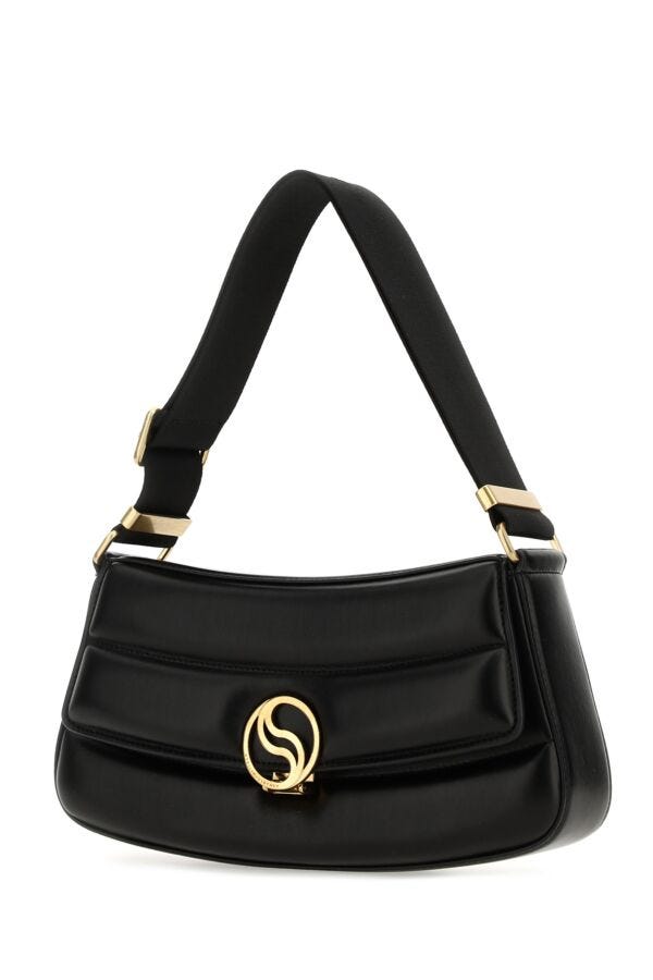 Stella Mccartney Woman Black Alter Mat Shoulder Bag
