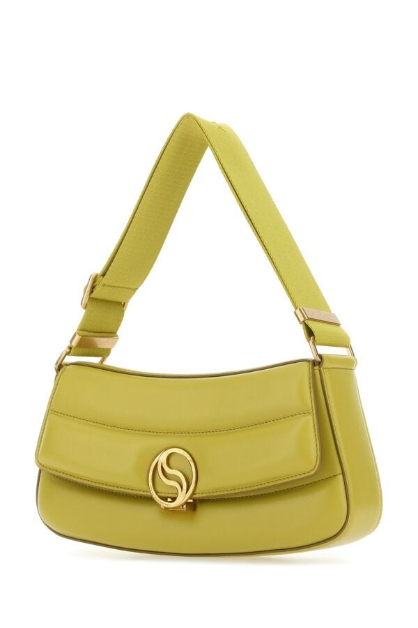 Stella Mccartney Woman Acid Green Alter Mat Shoulder Bag