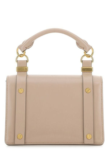Chloe Woman Powder Pink Leather Small Ora Handbag