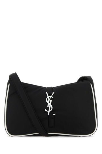 Saint Laurent Man Black Econylâ® Le 5 À 7 Shoulder Bag