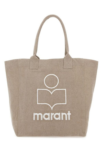 Isabel Marant Woman Cappuccino Cotton Yenky Shopping Bag