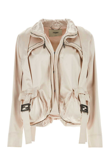 FENDI Satin Mini Jacket