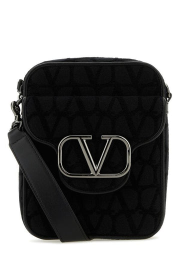Valentino Garavani Man Toile Iconographe Locã² Crossbody Bag