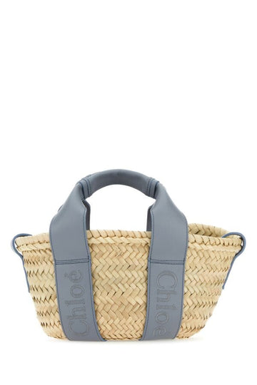 Chloe Woman Small Sense Raffia Handbag
