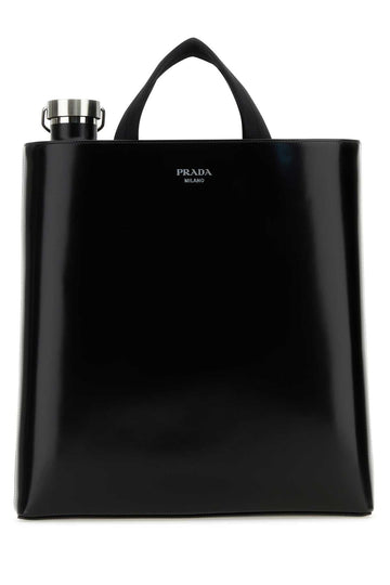 PRADA Leather Shopping Handbag for Men