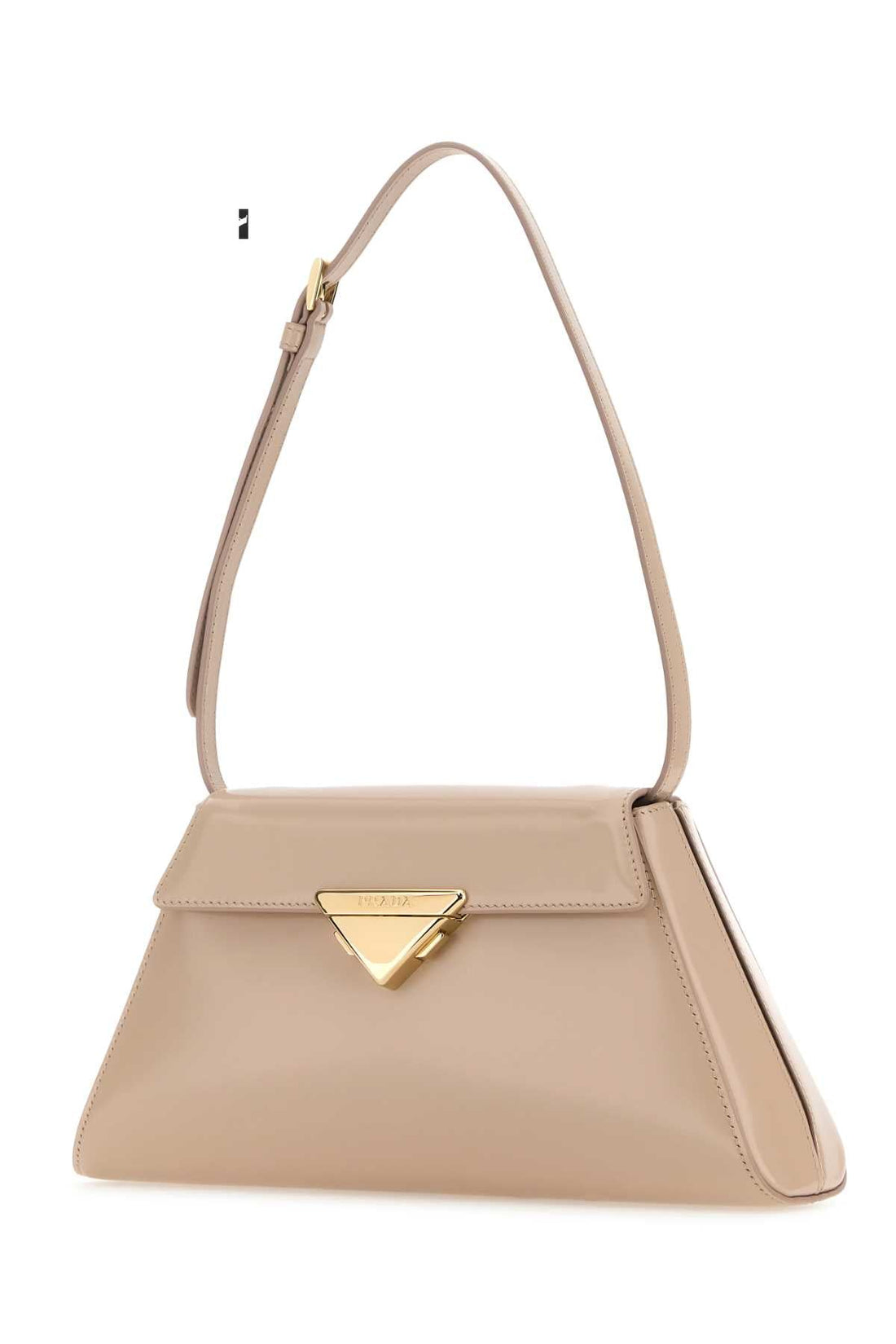 PRADA Mini Leather Shoulder Handbag - 28.5 cm Width
