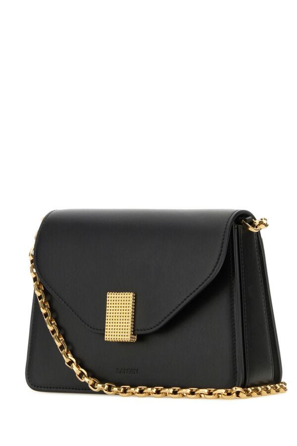 Lanvin Woman Clutch Concerto In Pelle Nera