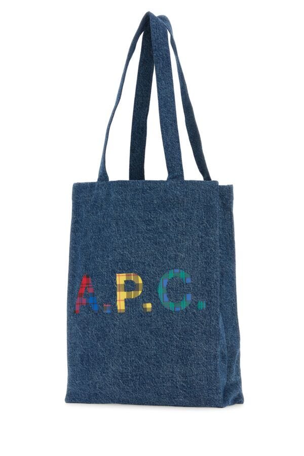 A.P.C. Woman Denim Lou Shopping Bag