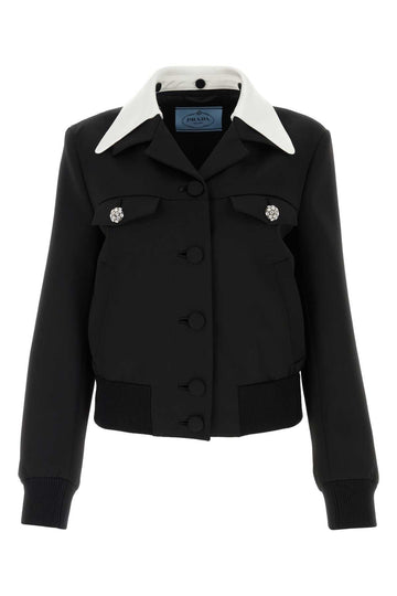 PRADA Elegant Wool Jacket for Women - Size XS