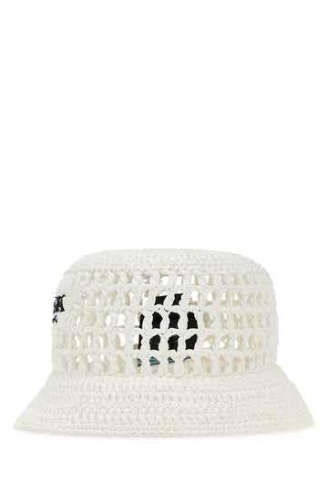 PRADA Raffia Bucket Hat