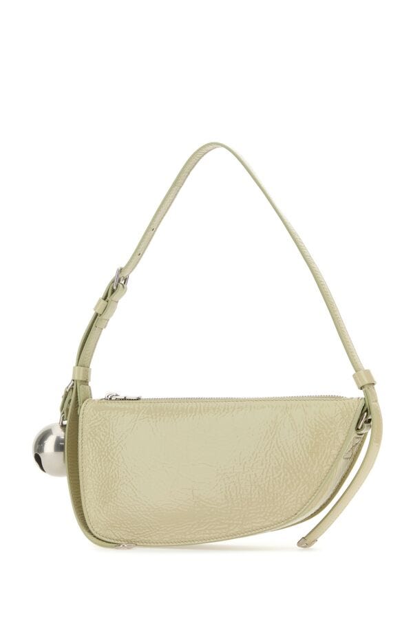 Burberry Woman Pastel Pink Leather Knight Small Shoulder Bag