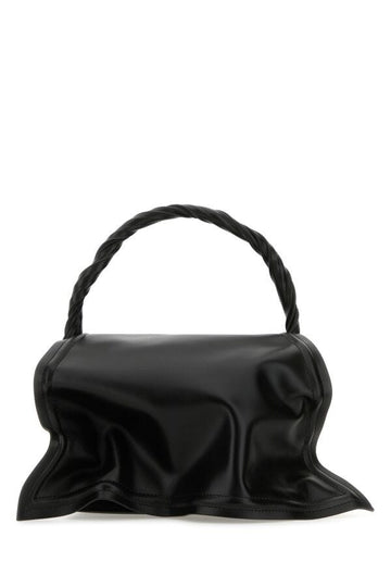 Y Project Woman Black Leather Handbag