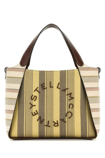Stella Mccartney Woman Printed Fabric Stella Logo Handbag