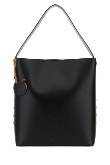 Stella Mccartney Woman Black Uppeal™ Frayme Shopping Bag
