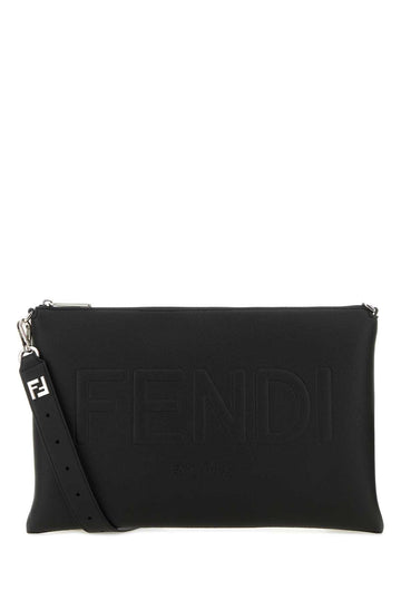 Leather Fendi ROME Shoulder Handbag 38cm x 25cm