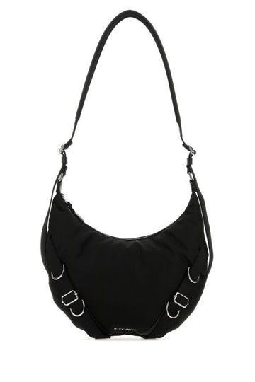 Givenchy Man Black Nylon Blend Voyou Crossbody Bag