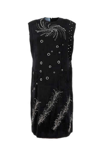 PRADA Luxurious Velvet Mini Dress for Women