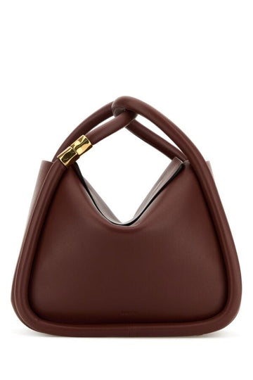 Boyy Woman Burgundy Leather Wonton 25 Handbag