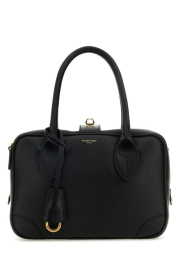 Golden Goose Deluxe Brand Woman Black Leather Vita Handbag