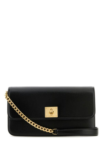 Golden Goose Deluxe Brand Woman Black Leather Gioia Clutch