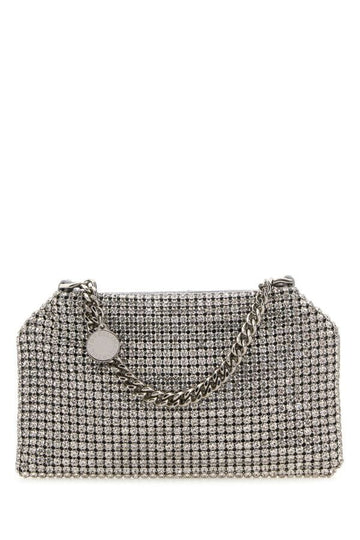 Stella Mccartney Woman Embellished Mesh Falabella Handbag