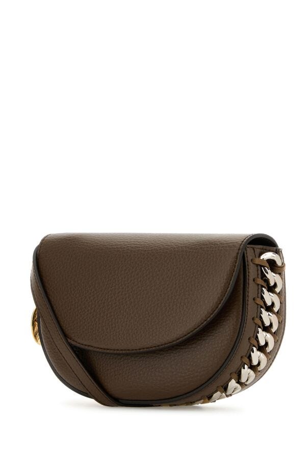 Stella Mccartney Woman Brown Alter Mat Shoulder Bag