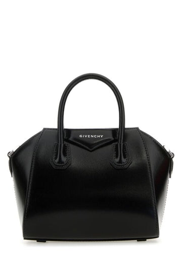 Givenchy Woman Black Leather Toy Antigona Handbag