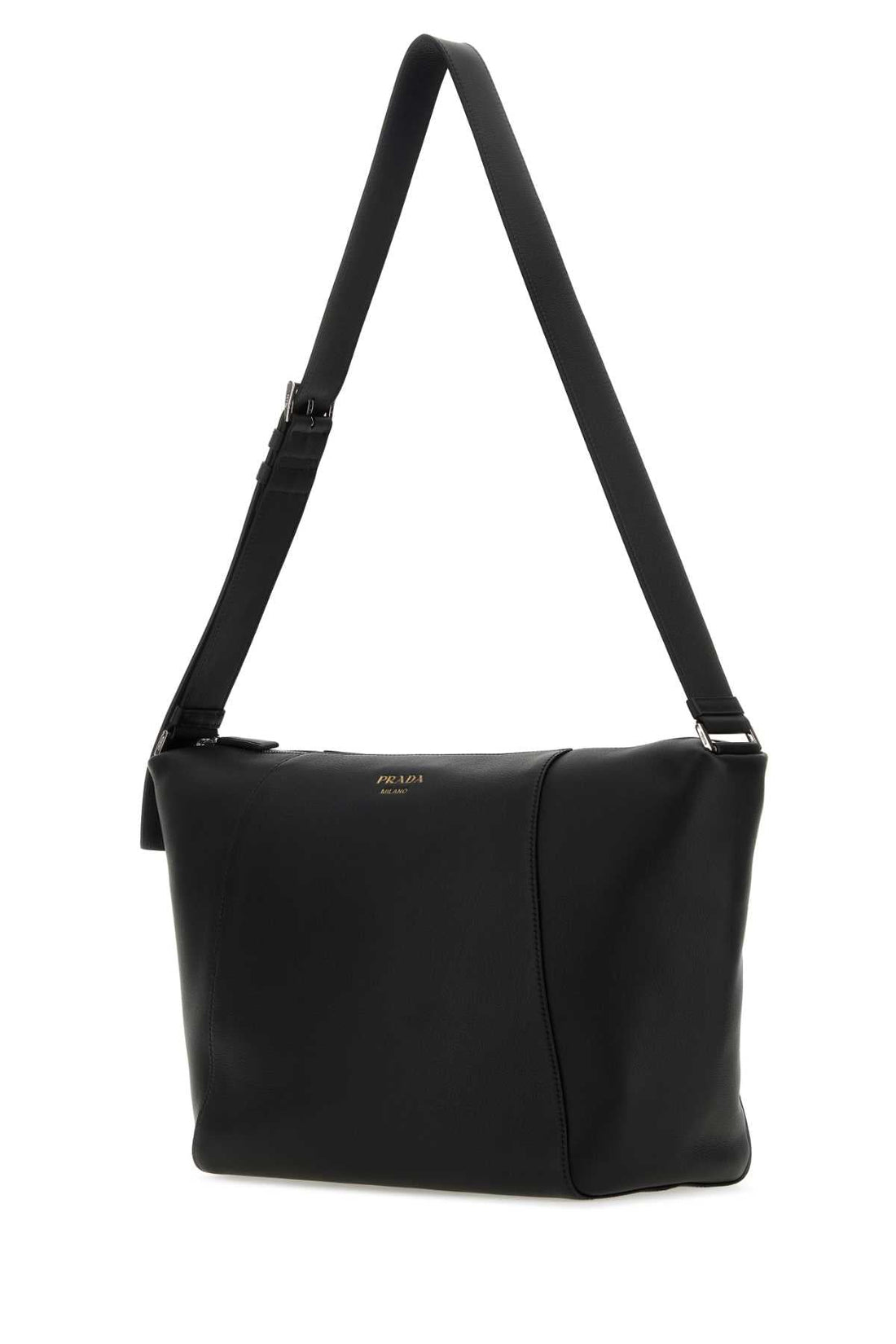 PRADA Leather Crossbody Handbag - 34cm x 28cm x 16cm