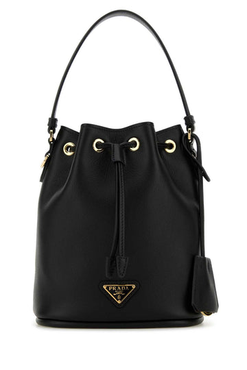 PRADA Mini Leather Re-Edition 1978 Bucket Handbag
