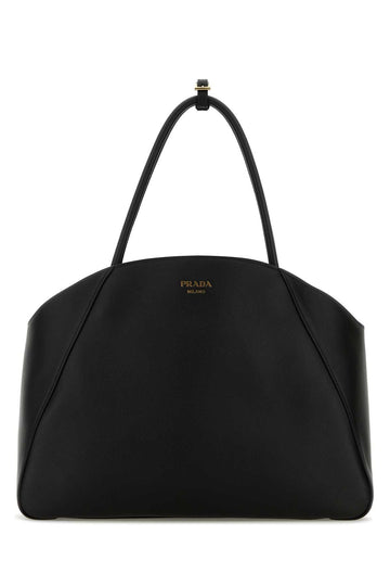 PRADA Elegant Leather Shopping Handbag - 40 cm x 30 cm x 16 cm