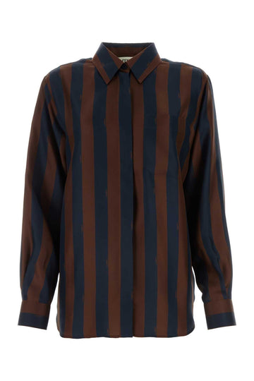 FENDI Printed Silk Shirt for Women - Size FS8190AWZV F1P2U