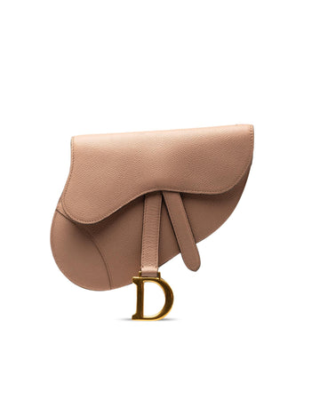 Caro Saddle Bag Leather Beige