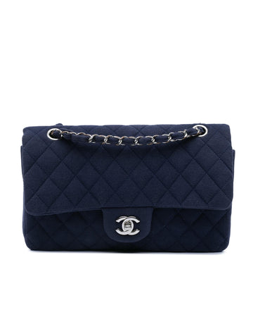 Medium Classic Quilted Double Flap Shoulder Bag with Chain Straps