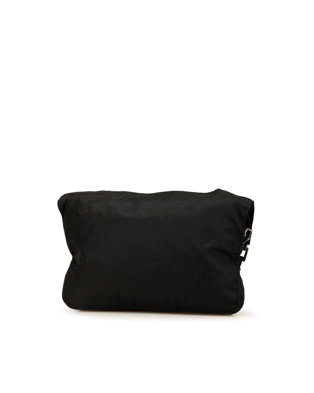 Tessuto Buckle Detail Nylon Crossbody Messenger Bag