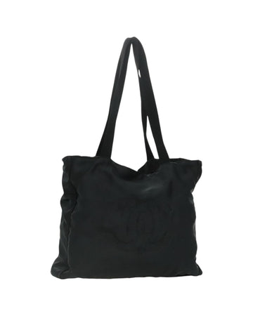 Chanel Nylon Tote Embroidered Logo