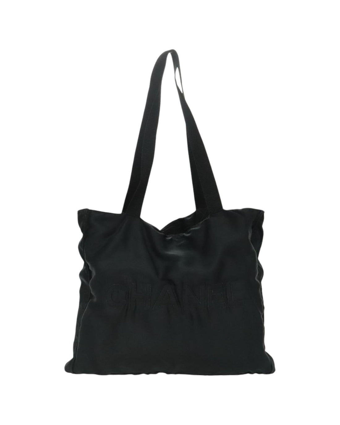 Chanel Nylon Tote Embroidered Logo